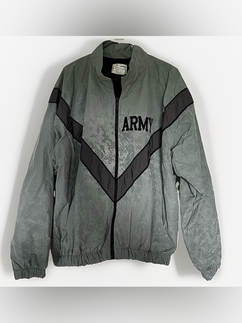 U.S. Army Physical Fitness Uniform Jacket PFU Medium Regular Skilcraft / JWOD